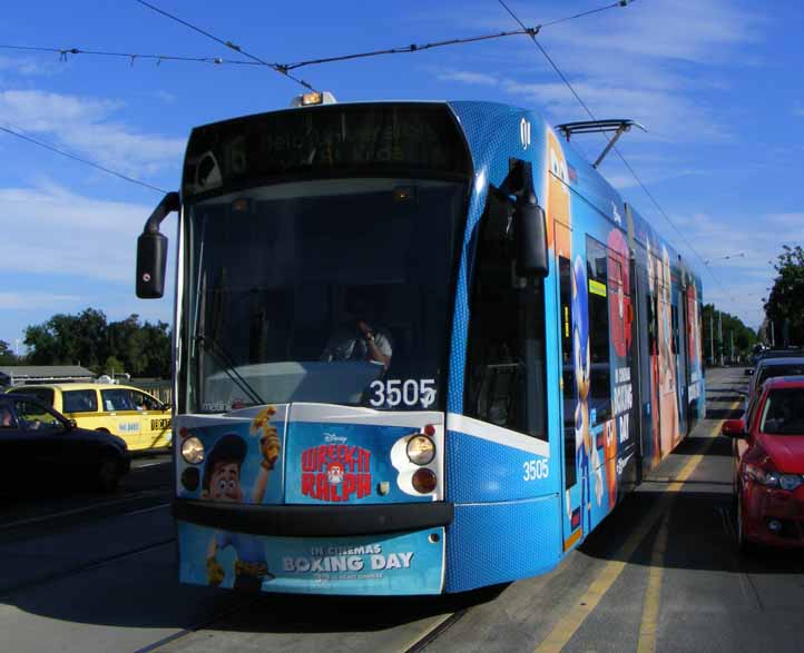 Yarra Trams Siemens Combino Wreck it Ralph Siemens Combino 3505